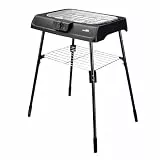 Elektrogrill 2000W Tischgrill Standgrill Edelstahl Grillrost