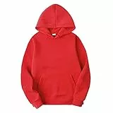 MeiLyviba Herren Hoodie Pullover Mit Kapuze Kapuzenpullover Für Männer Damen L Los Angel Männer Brief Grafik Kapuzendruck Rundhals Langarm Unisex Sweatshirt Tops Oversized Mit Tasche Streetwear Hoody