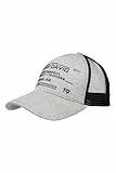 Camp David Herren Trucker Cap mit Rubber Artwork Dark Greymelange None