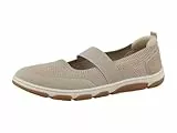 MUSTANG Damen Slipper, Frauen Slip On,schlupfschuhe,schluepfschuhe,loafer,slip-ons,freitzeitschuhe,offener einschlupf,slides,Beige,40 EU