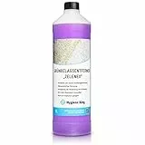 Hygiene King Grünbelagentferner Steinreiniger Fassadenreiniger | hocheffizient | 1 L | Nutzbar für Steine, Dächer, Fassaden, Terassen, Grabsteine, Algen uvm.