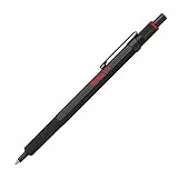 rOtring 600 Kugelschreiber | mittlere Spitze | Schwarze Tinte | schwarzer Schaft | nachfüllbar