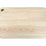 KAI Shun Schneidbrett Hinoki, Größe M - Japanische Zypresse - Abmessung 40,5 x 27,5 x 1,35 cm Schneidunterlage Holzbrett zum Schneiden, Natur
