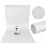 PVC Hintergrund,Hintergrundtuch,Mattierter PVC-Hintergrund,Platte,Fotografie,Schießhintergrund,Zubehör,120 X 60 cm,weiß (Weiss)