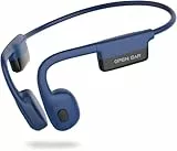 SANOTO Knochenschall Kopfhörer, Open Ear Kopfhörer Bluetooth 5.3, 8 Stunden Akkulaufzeit, Bone Conduction Headphones mit Dual-Mikrofon, IPX6 wasserdichte Sport Kopfhörer, zum Fahrrad Jogging