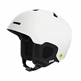 POC Fornix MIPS - Leichter Ski- und Snowboardhelm für einen optimalen Schutz auf der Piste, bei Skitouren und Freeriden, Hydrogen White Matt