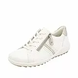 Remonte Damen R1432 Schnürschuhe, Weiss, 38 EU