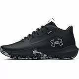 Under Armour Lockdown 7 Herren-Sneaker, Schwarz, Schwarz, Metallic-Silber, 43 EU