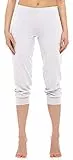 Merry Style Damen 3/4 Hose MS10-261 (Weiß, L)