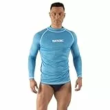 SEAC T-Sun Long Man Rash Guard Shirt für Herren, hellblau, L