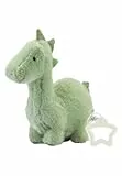 Sterntaler Spieluhr M Dino Rexi - Babyspieluhr aus Flausch - Kuscheltier waschbar mit herausnehmbarer Spieluhr, Mozarts Wiegenlied - Einschlafhilfe, wirkt beruhigend zuhause & unterwegs, pudergrün