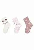 Sterntaler MÄDCHEN Pack Socken 3er Maus, Ecru, 30