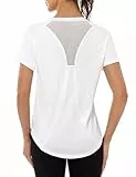 Gyabnw Sport Tshirt Damen Fitness Sportshirt Locker Funktionsshirt Kurzarm Laufshirt Atmungsaktiv Sportoberteil Yoga Gym