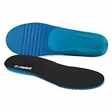 riemot Sport Komfort Einlegesohlen für Herren & Damen - Arch Support Schuheinlagen Atmungsaktiv Dämpfung Einlagen für Arbeitsschuhe, Wanderschuhe, Sportschuhe Schwarz 47EU