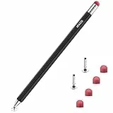 Mixoo Tablet Stift für Alle Tablets, Touchscreen Stift Universal Stylus Pen mit 3 austauschbaren Disc-Tipps, kompatibel mit iPad, Smartphones, Huawei, Samsung Galaxy