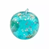 Apfel Squishy, Fidget Toys, Stressball Squishy, Apple Squeeze Toy, Antistress Spielzeug, Anti Stress Spielzeug für Erwachsene Kinder Partygeschenk oder Goodie Bag, Blau Ozeanapfel