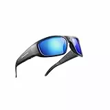 OhO sunshine New Video Sunglasses, 128GB Super Slim 1080P HD Outdoor Sports Action Camera with Built-in Memory and Polarized UV400 Protection Safety Lenses,Unisex Sport Design