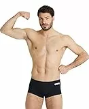 Arena Solid Team Herren-Badeshorts, Schnelltrocknende Badebekleidung, Badehose aus MaxLife Eco Gewebe mit Maximaler Chlorbeständigkeit und UPF 50+ UV-Schutz