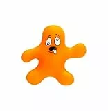Simba Stretchy, orange, 9cm, Ansti Stress Spielzeug, Knautschi, ab 3 Jahren