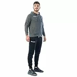 Givova, anzug king, dunkelgrau/schwarz, 2XL