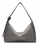 Liebeskind Berlin Women's M Lou 2 3D Leather Hobo, Iron
