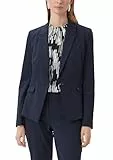 Comma Taillierter Blazer aus Viskosemix