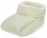 Brandsseller Fußsack Fußwärmer Zehenwärmer in Lammfelloptik kuschelig weich - Natur