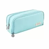 iSuperb Federmäppchen Teenager Mädchen Mäppchen Pencil Case Federtaschen Etui Stifte 3 Fach,Große Kapazität Mäppchen Reißverschluss Tasche,für Schule & Büro