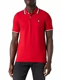 United Colors of Benetton Herren Poloshirt M/M 3wg9j3181 Polohemd, Rot 015, XL