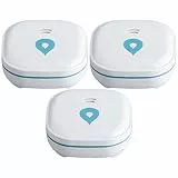 SEBSON Wassermelder Boden mini GS153, 10 Jahres Langzeit-Batterie, 3er Set