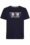 FQ1924 - FQNotan - T-Shirt - 21900452-ME, Größe:XXL, Farbe:Navy Blazer (193923)