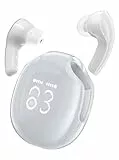 Earphones TWS Acefast T9, Bluetooth 5.3, IPX4 (Porcelain White)
