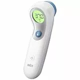 Braun Stirnthermometer BNT300WE, Thermometer mit Berührungsfreiem und Berührungsmodus,