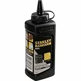 Stanley FATMAX Kreidepulver FatMax PRO schwarz 226g 9-47-822 Kreide für Schlagschnur