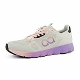 tenhaag Damen, Frauen Low-Top Sneaker,Freizeitschuhe,Turnschuhe,Laufschuhe,schnürschuhe,atmungsaktiv,Halbschuhe,Sportschuhe,Grau (Tropical),39 EU / 6 UK