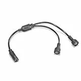 esotec Y-Verteiler 2-Pin klein für Solar Teichpumpen Akkuboxen Adapterkabel 101834