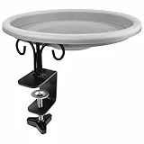 WILDLIFE FRIEND Vogeltränke hängend für Balkongeländer - frostsicher, Vogelbad Balkon, XL Vogelbad Garten für Wildvögel, Wassertränke für Vögel - Vogelwassertränken - Vogelbadewanne für Balkongeländer