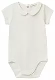 United Colors of Benetton Unisex Baby Body M/M 3i9wab00q Strampler für Jungen und Mädchen, Weiß, 68 cm