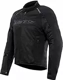 Dainese - Air Frame 3 Tex Jacket, Sommer-Motorradjacke mit herausnehmbarem, winddichtem Innenfutter, Mann, Schwarz/Schwarz/Schwarz, 52