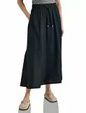 Maxi-Rock mit Taschen und Struktur