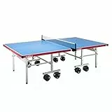 JOOLA Tischtennistisch ALUTERNA - Profi Outdoor Tischtennisplatte Wetterfest 6 MM Aluminium-Kunststoffverbundoberfläche - Einklappbares Untergestell
