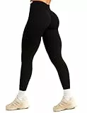 SMILODOX Leggings Damen Amaze Scrunch Pro, Butt Lift Sporthose High Waist V-Shape Trainingshose Seamless Blickdicht Yogahose Für Sport Fitness Alltag