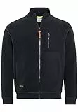 camel active Herren Fleecejacke aus recyceltem Polyester Dunkelblau, Menswear-L