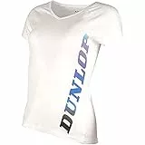 DUNLOP Damen Sport Tennis T-Shirt – Essentials Line, Tee, Weiß