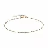 Liebeskind Berlin Fußkette LJ-0590-A-27 Edelstahl IP roségold