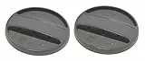 2x Verschlusskappe kompatibel mit /Ersatzteil für Kärcher 5.034-236.0 1.766-320.0 für S4 Kehrmaschine