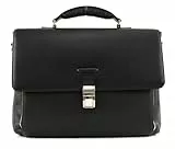 Piquadro Schulranzen, 30 cm, 10 Liter Nero (schwarz)