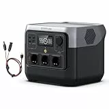EF ECOFLOW RIVER 2 Pro 768Wh tragbare Powerstation mit XT60i Kabel 3.5M, Solargenerator mit LiFeP04, 3x 800W AC-Steckdosen, Schnellladung in 70 Stunde, Balkonkraft für Camping/Wohnmobile/Notstrom