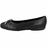 Geox Damen D Annytah D Geschlossene Ballerinas, Schwarz, 39.5 EU