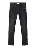 NAME IT Jungen Nkmsilas Dnmtax Pant Noos Hose, Black Denim, 146 EU